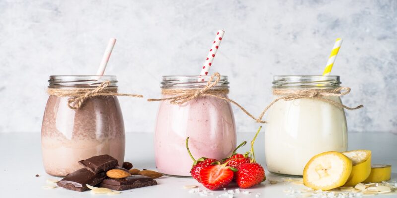 Dairy Drink with 3 jars recipe