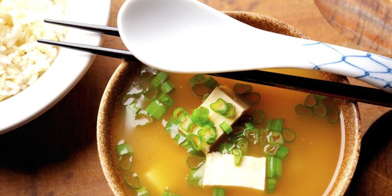 Peptan-miso soup recipe